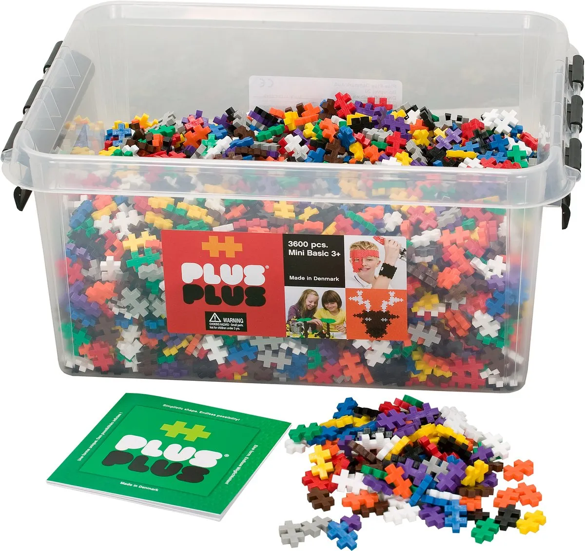 Plus-Plus Education Basic Mix 3600 Stuks