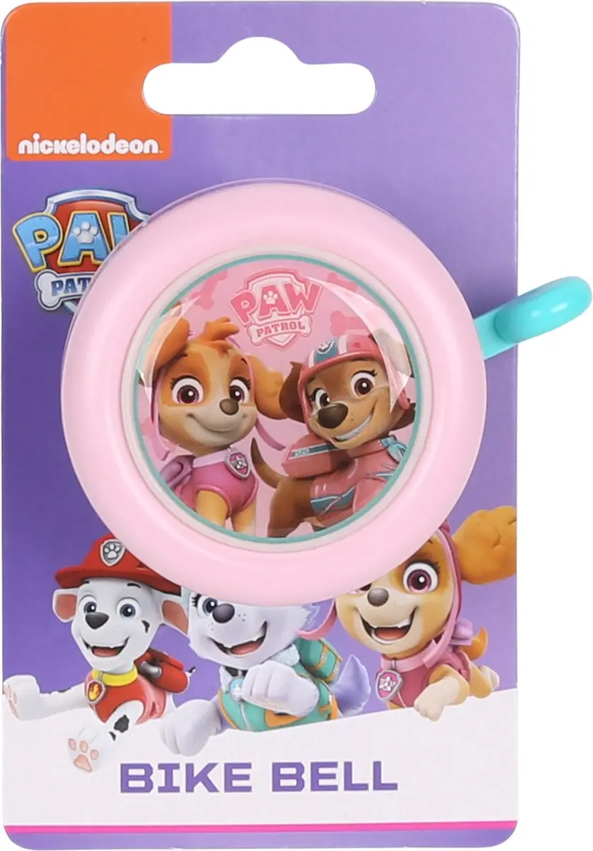 PAW Patrol Skye Kinderfietsbel - Roze - afbeelding 6 van 6