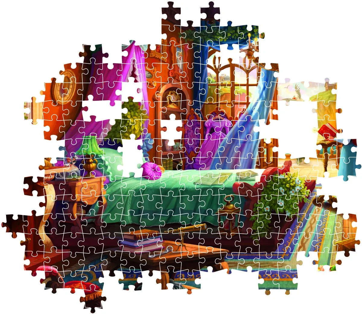 Clementoni Ariël Disney Princess Puzzel 500 Stuks