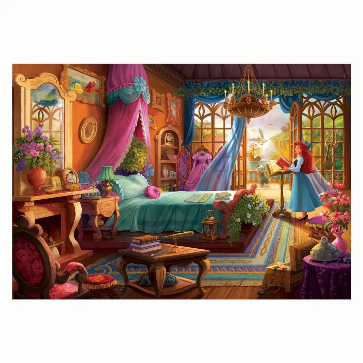 Clementoni Ariël Disney Princess Puzzel 500 Stuks