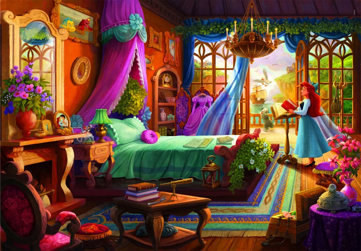 Clementoni Ariël Disney Princess Puzzel 500 Stuks
