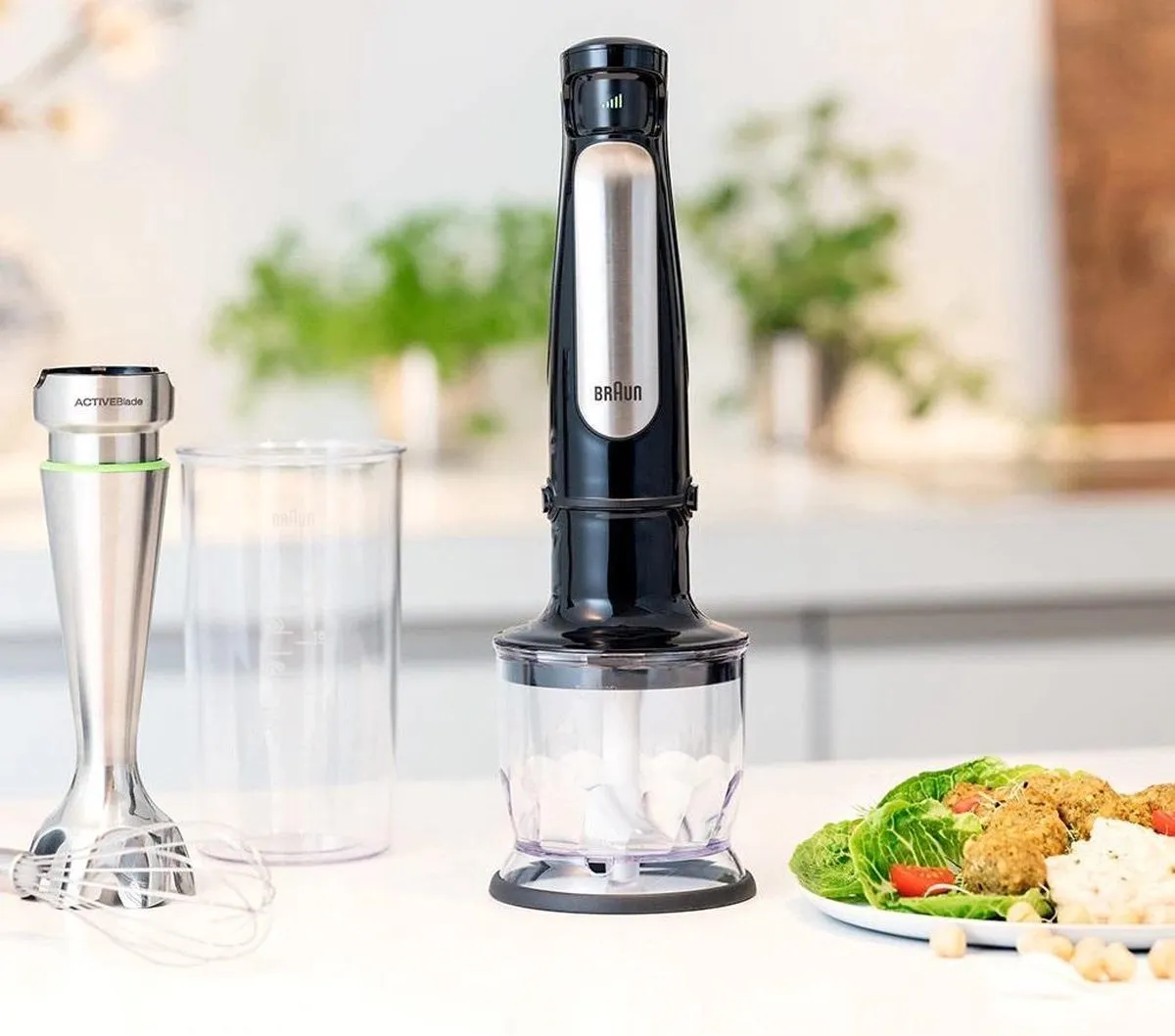 Braun MultiQuick 7X MQ 7025X Staafmixer 850W - Zwart - afbeelding 6 van 6