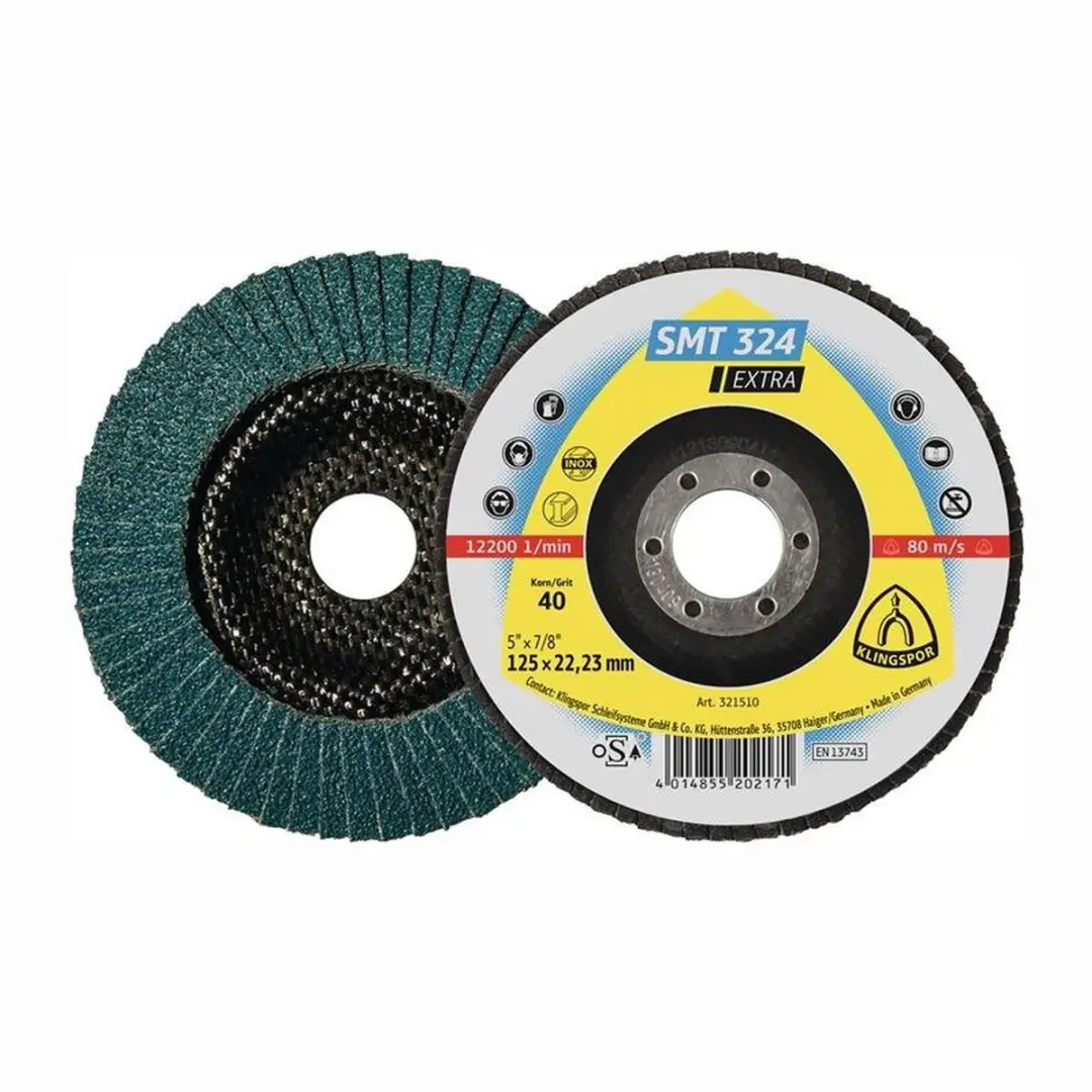 Klingspor SMT 324 Lamellenschijf Ø125mm - Korrel 40
