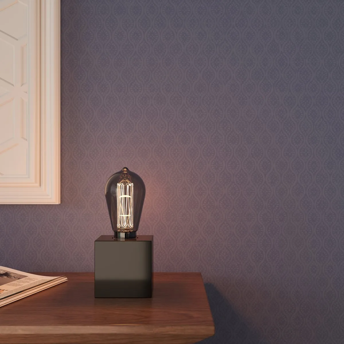 Calex Crown Series LED Lamp E27 A60 3.5W - Rookglas - 2000K