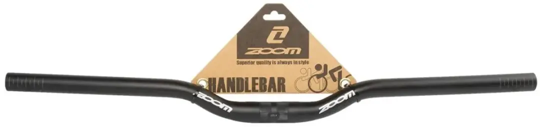Zoom MTB Alloy Stuur 31.8mm 620mm - Zwart