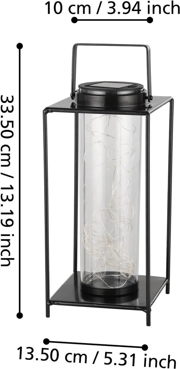 Eglo Zonne Prikspot LED Tuinverlichting 5 Stuks - Zwart