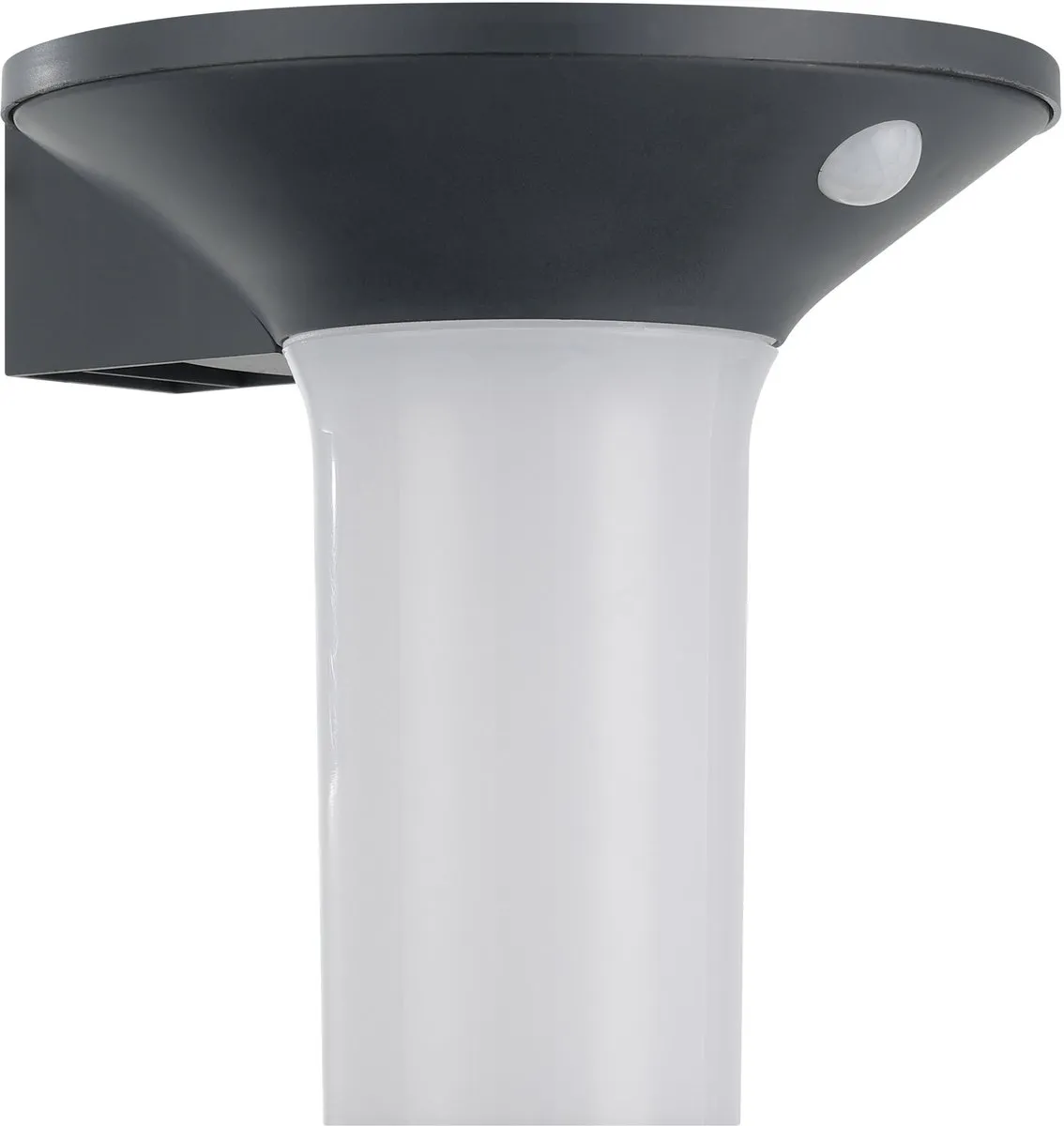 Eglo Corbezzola Wandlamp Buiten Solar 16cm - Grafiet/Wit