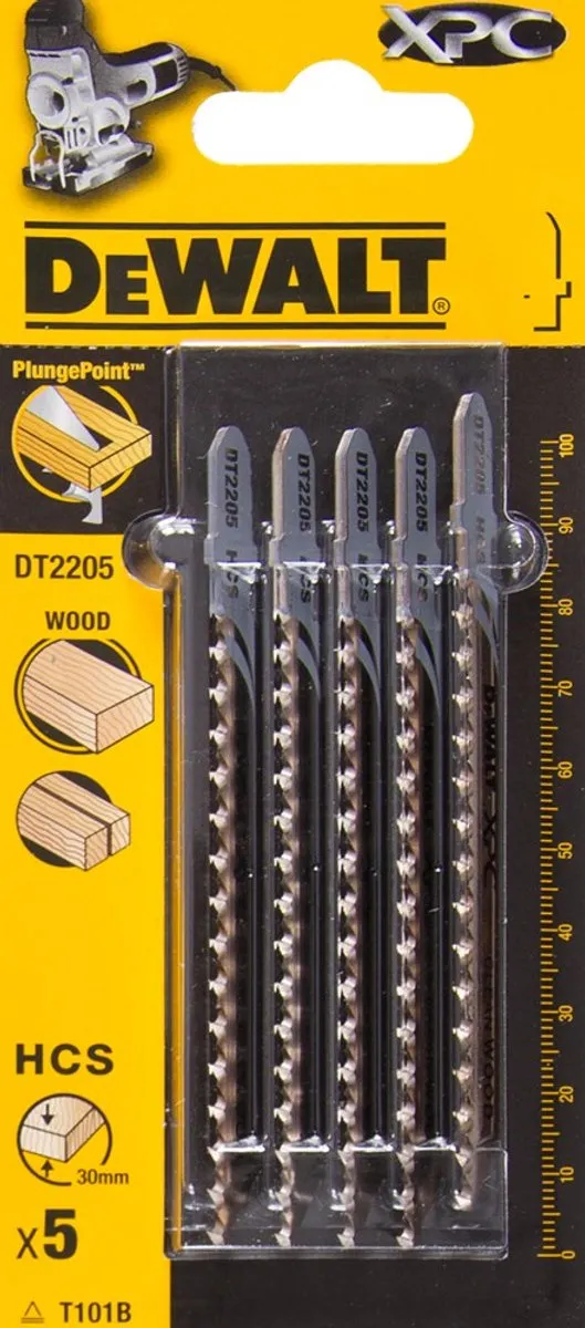 DeWalt DT2205 Decoupeerzaagblad Hout