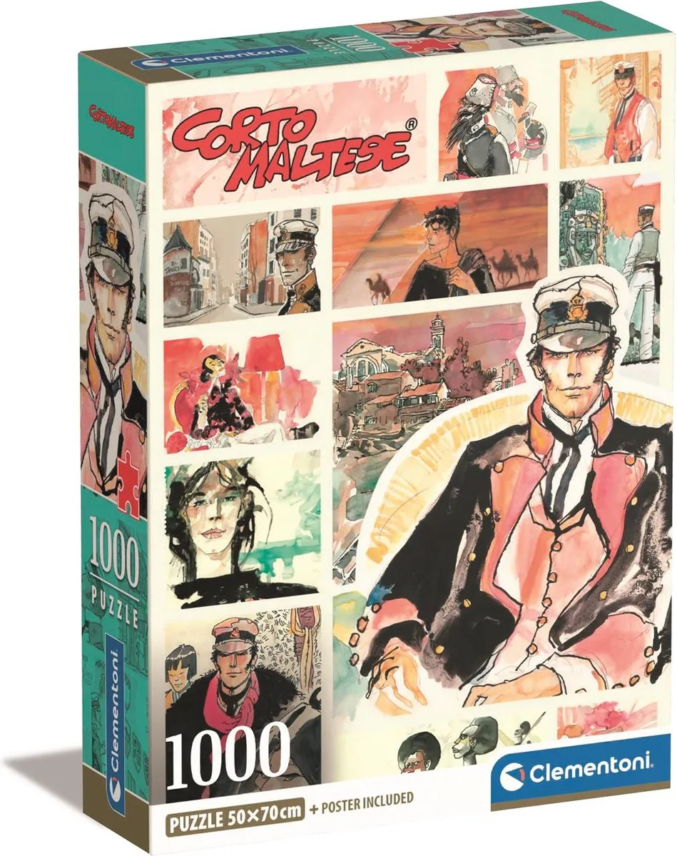 Clementoni Corto Maltese Puzzel 1000 Stuks