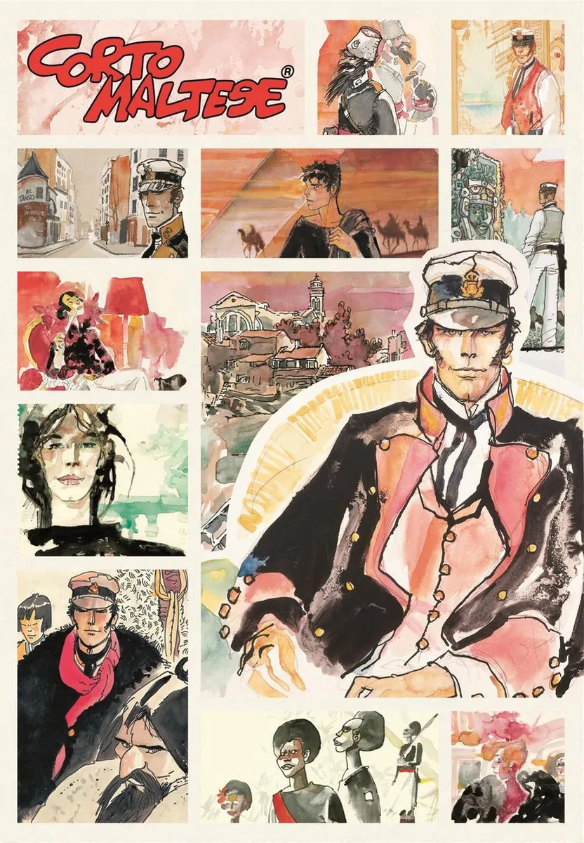 Clementoni Corto Maltese Puzzel 1000 Stuks - Multicolor