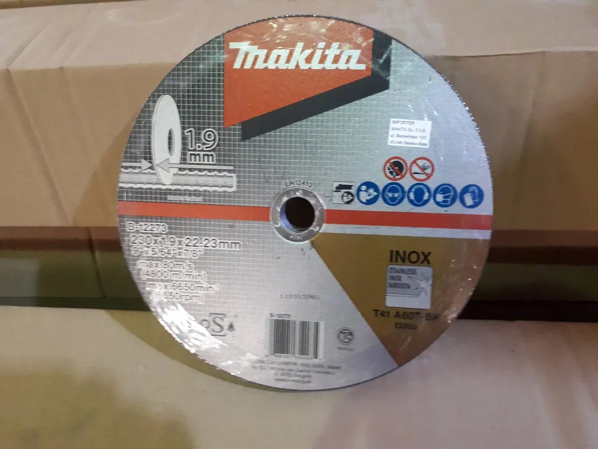 Makita INOX Doorslijpschijf 230x1,9mm E-13764