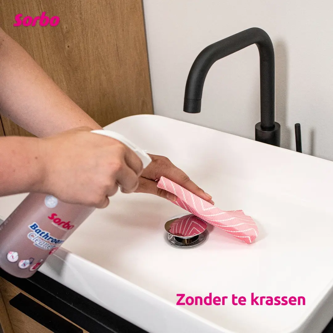 Sorbo Bathroom Wonder Microvezeldoeken - 2 Stuks - Multi