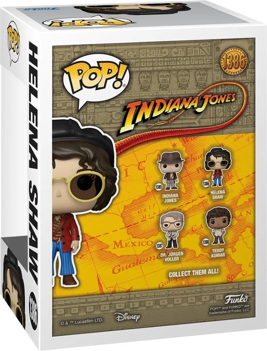 Funko Indiana Jones 5 POP! Helena Shaw - 9cm - Multicolours