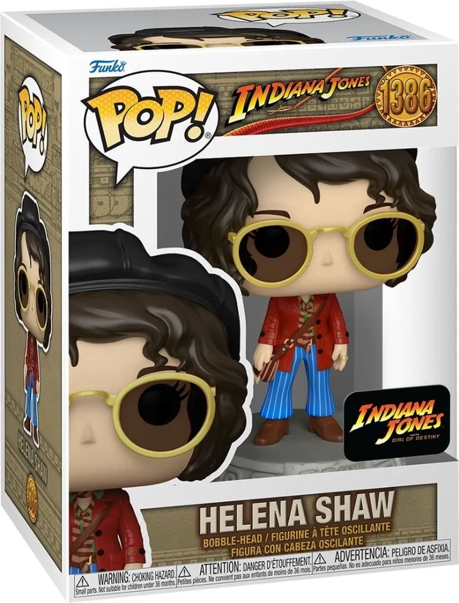 Funko Indiana Jones 5 POP! Helena Shaw - 9cm - Multicolours