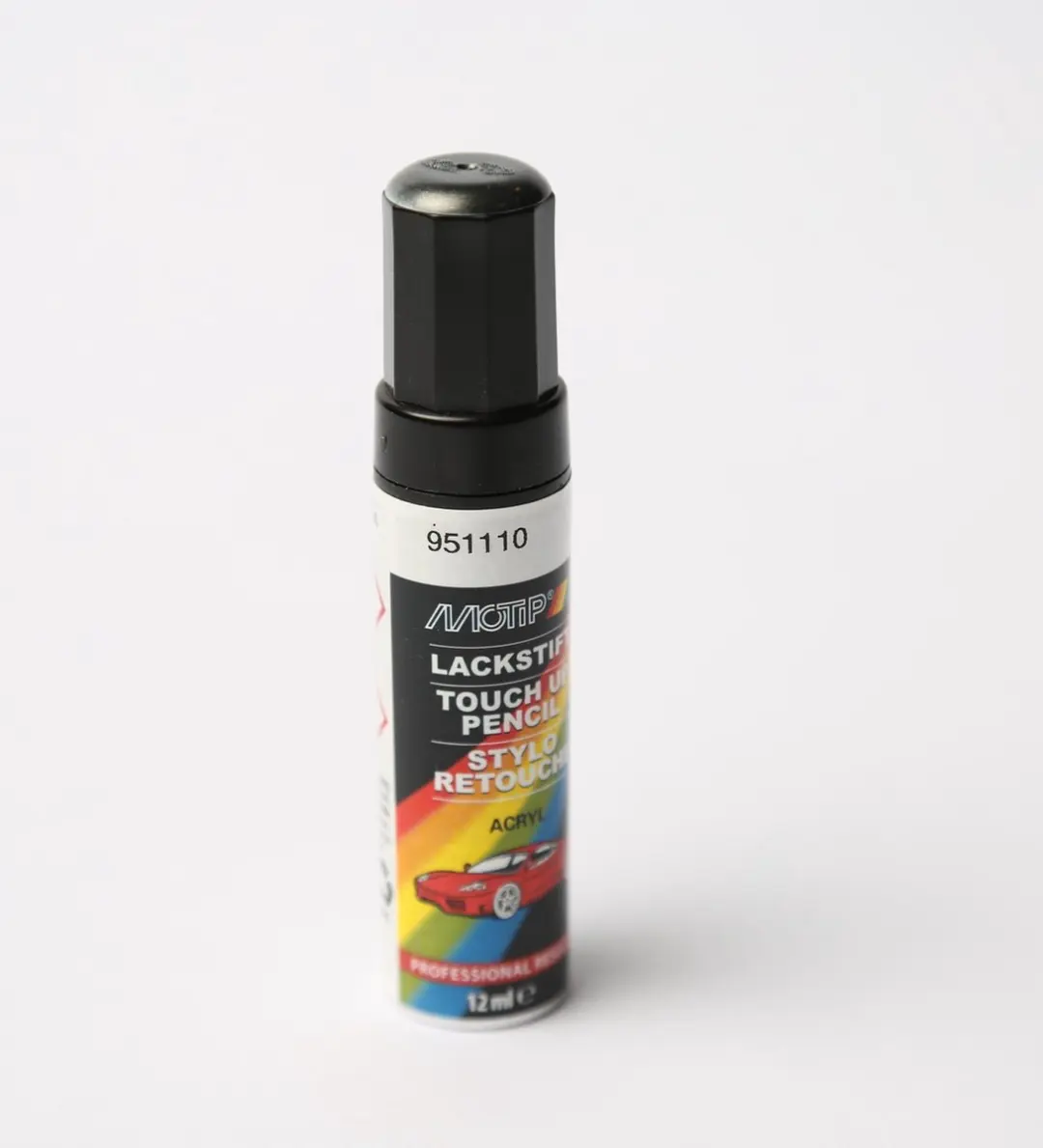 Motip 951110 Auto Lakstift Grijs Metallic 12ml