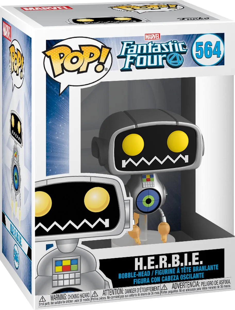 Funko Pop! Fantastic Four Herbie Vinyl Figure 44993