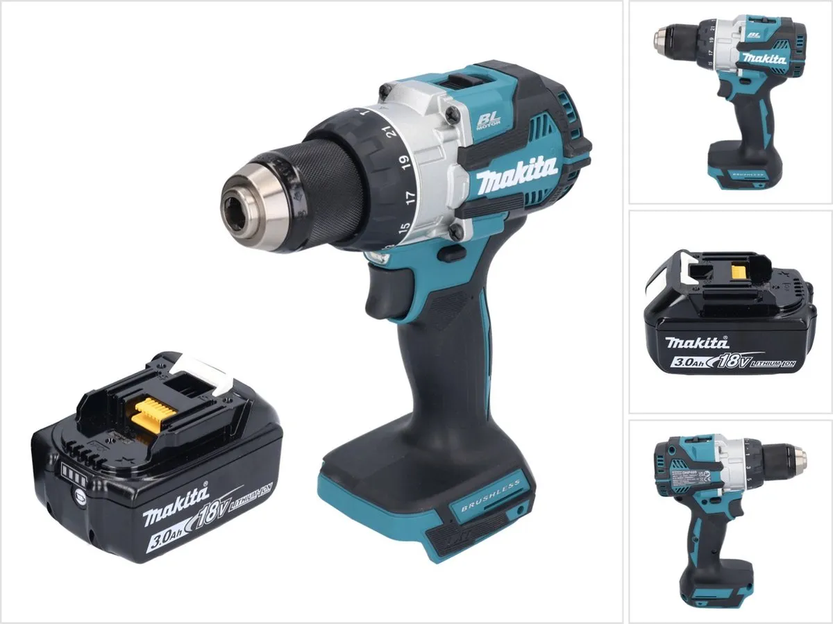 Makita DHP 489 F1 Accu-klopboormachine 18V 73Nm