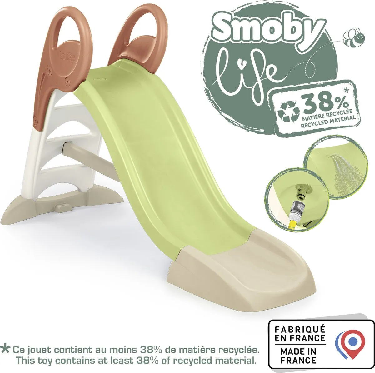 Smoby Life Glijbaan KS 7600820510 - Peuter - 2+ jaar - Groen - afbeelding 6 van 6