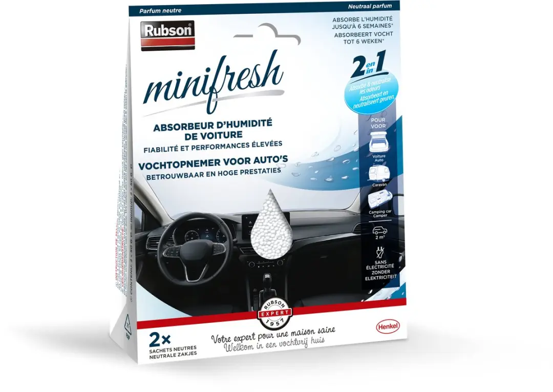Rubson Minifresh Auto Vochtabsorber 2x50g
