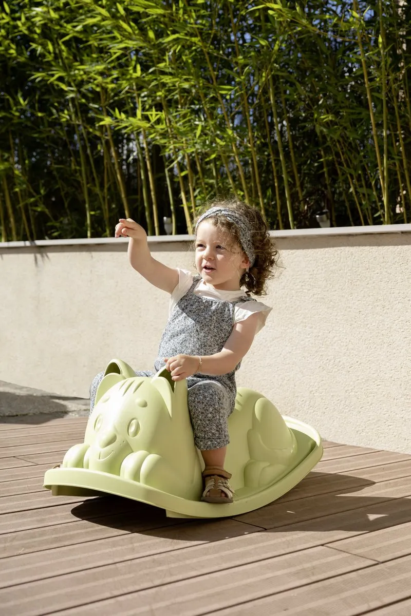 Smoby Life Cat Rocker Kattenwip Groen - afbeelding 6 van 6