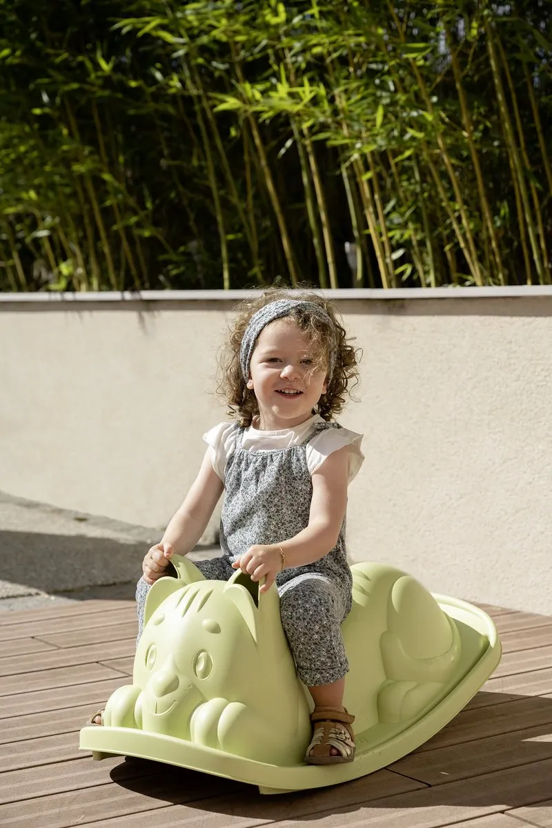 Smoby Life Cat Rocker Kattenwip Groen