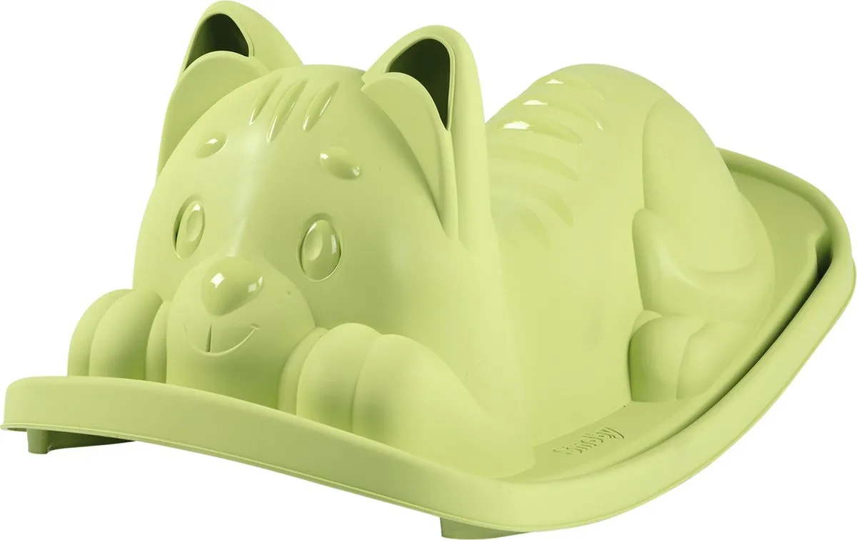 Smoby Life Cat Rocker Kattenwip Groen