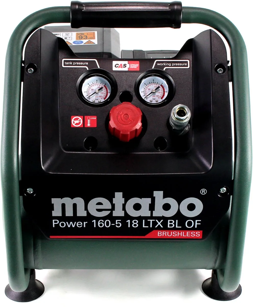 Metabo Power 160-5 18 LTX BL OF Compressor - 8,0 bar - 5,5 Ah