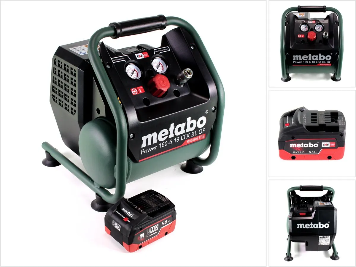 Metabo Power 160-5 18 LTX BL OF Compressor
