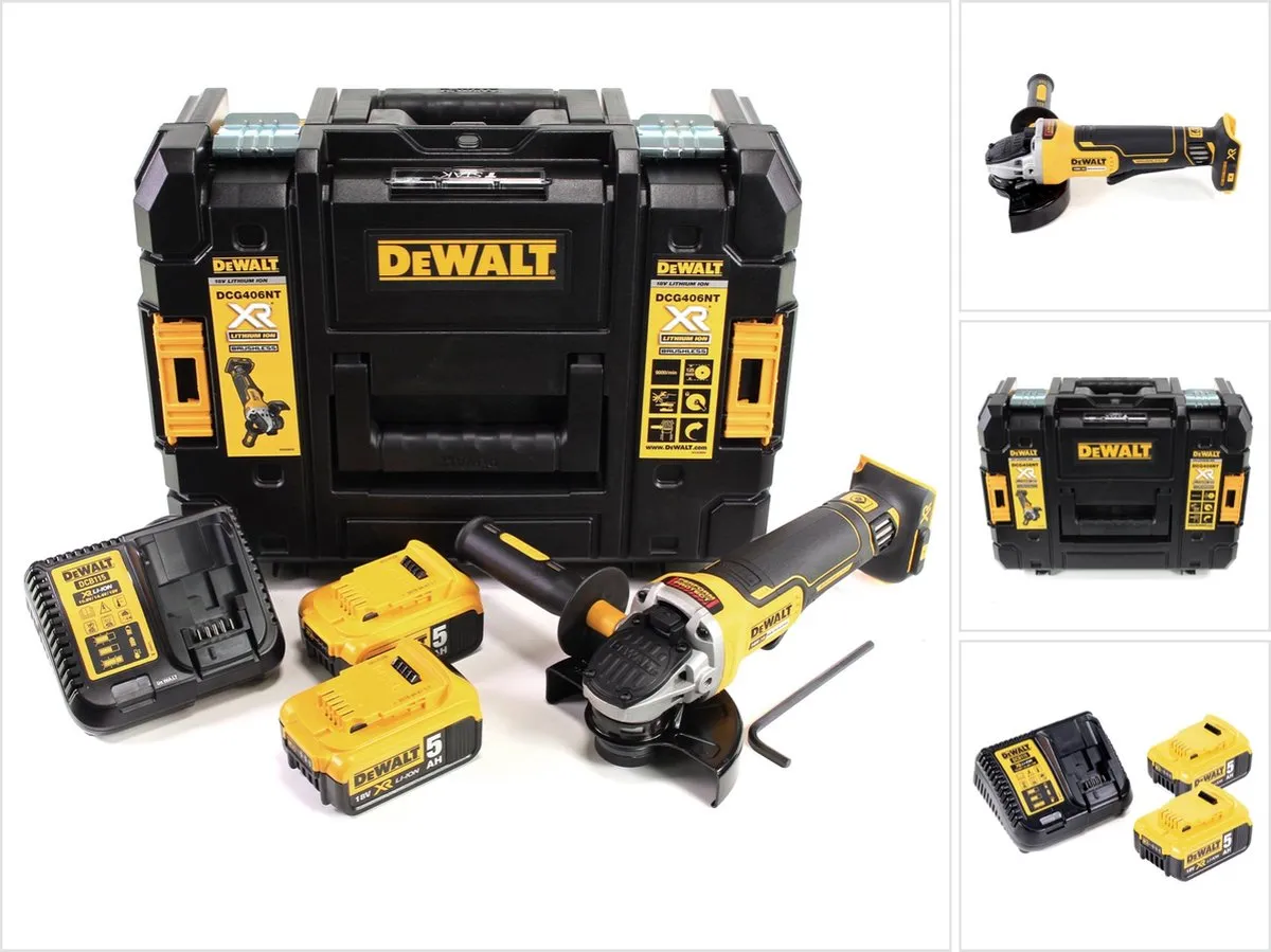 DeWalt DCG 406 P2 Haakse Slijper 18V