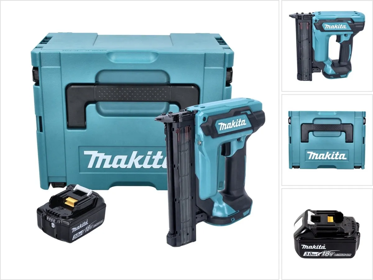 Makita DFN 350 F1J Staande Spijkermachine 18V