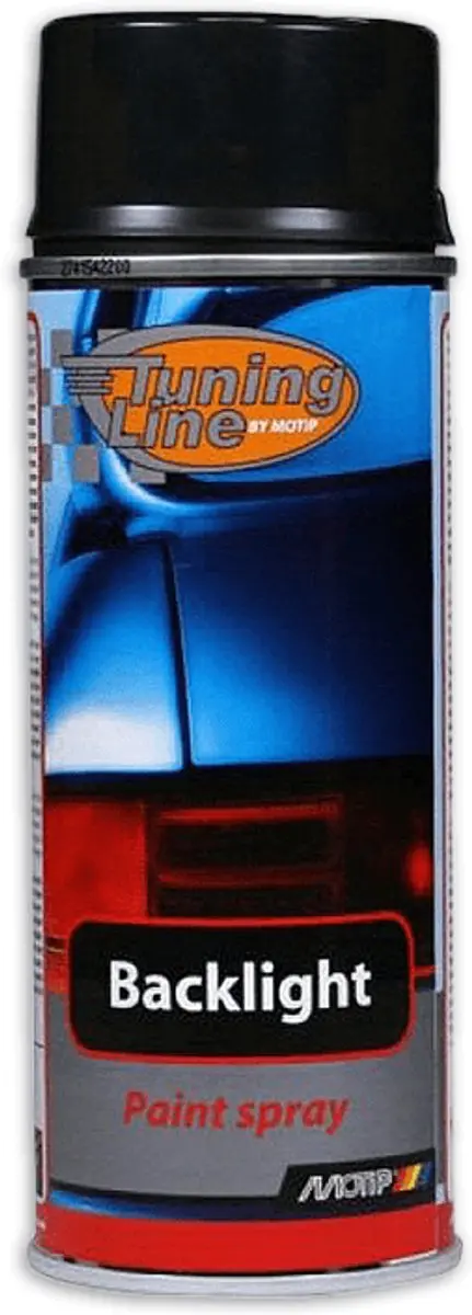 Motip Tuning Line Transparante Achterlichtenspray 400ml - Zwart