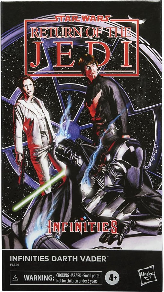 Hasbro Star Wars Actiefiguur Infinities Darth Vader Infinities: Return of the Jedi Black Series Archive 2023 Multicolours