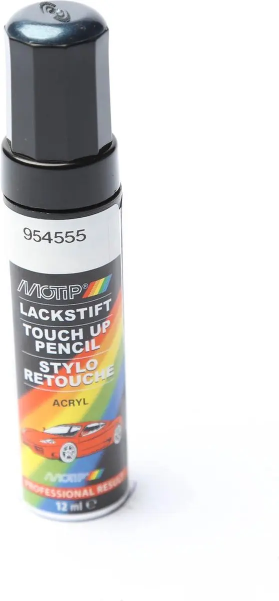 Motip 954555 Auto Lakstift Blauw Metallic 12ml