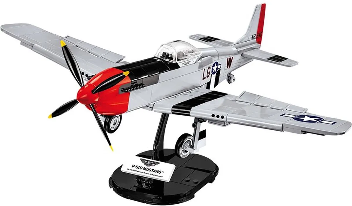 Cobi P-51D Mustang 350 Stukken - Meerkleurig