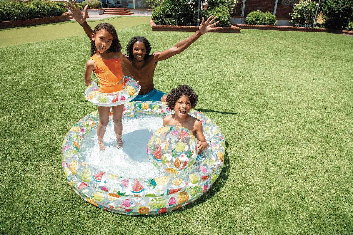 Intex Vrolijke Fruity Pool Set 59469NP - Opblaaszwembad Ø132cm
