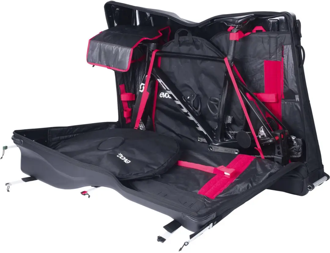 EVOC Road Bike Travel Bag Pro 300L - 1 Fiets - Zwart