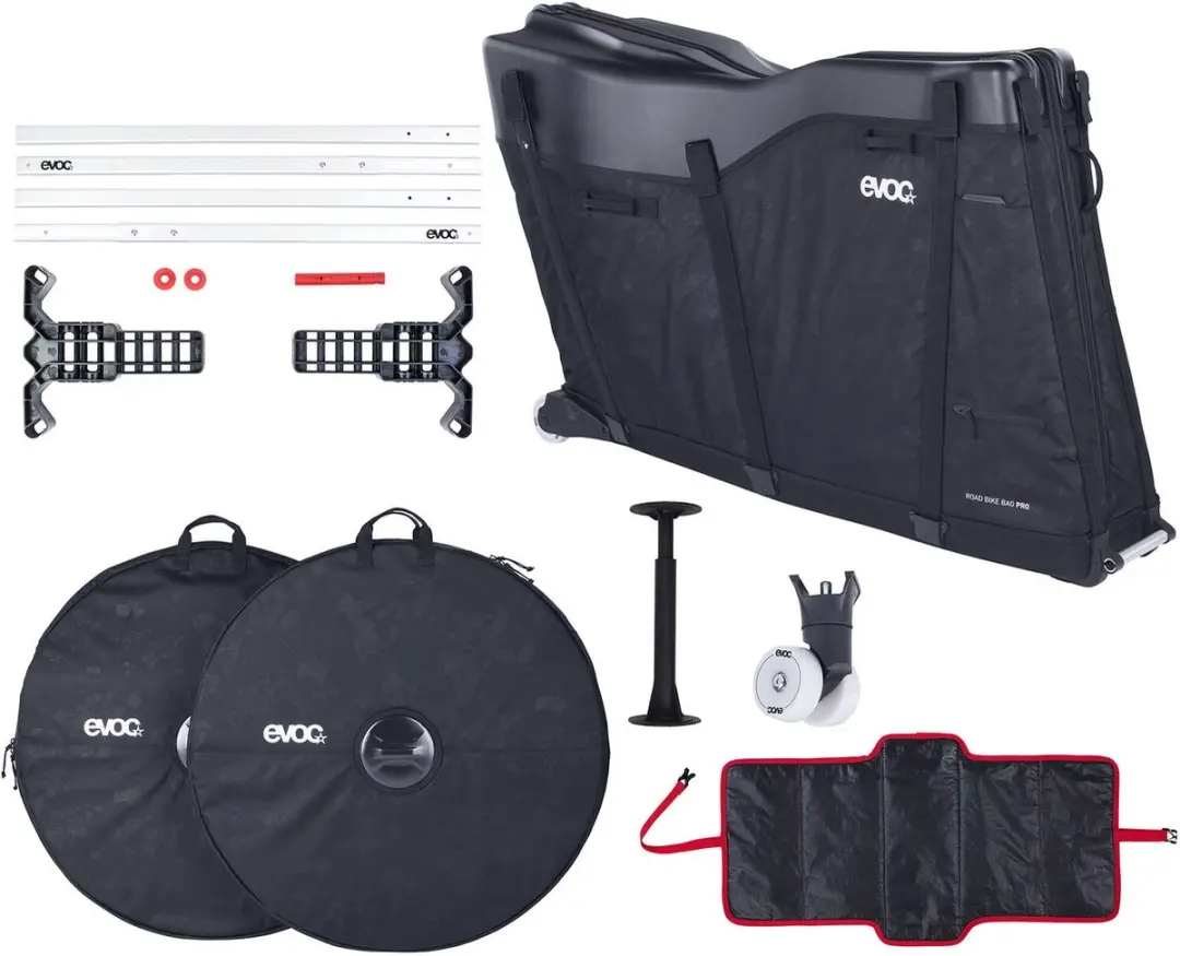 EVOC Road Bike Travel Bag Pro 300L - 1 Fiets - Zwart - afbeelding 6 van 6
