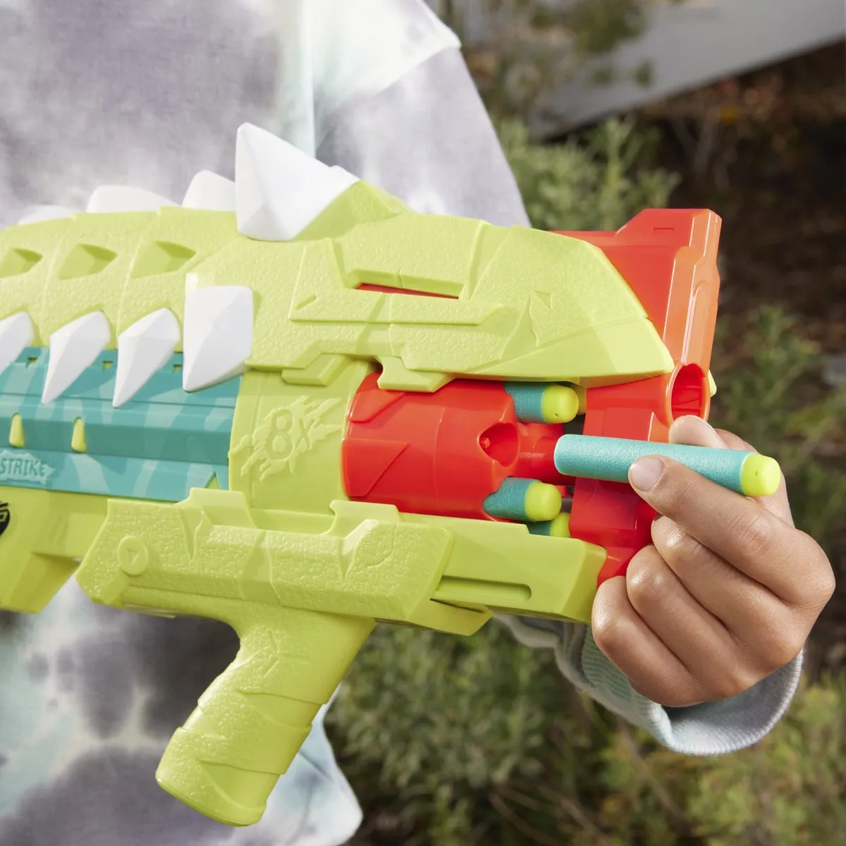 Nerf DinoSquad Armorstrike Blaster - Multikleur - afbeelding 6 van 6