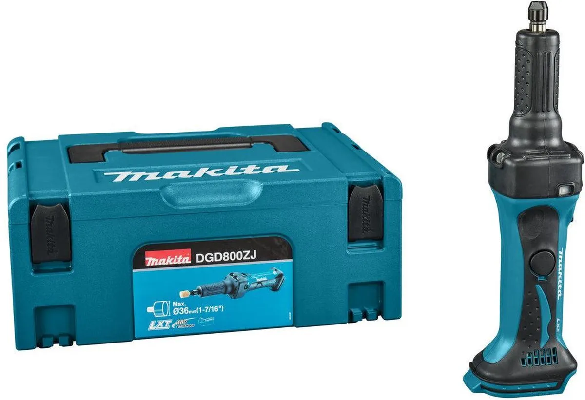 Makita DGD800ZJ Rechte Slijper 18V