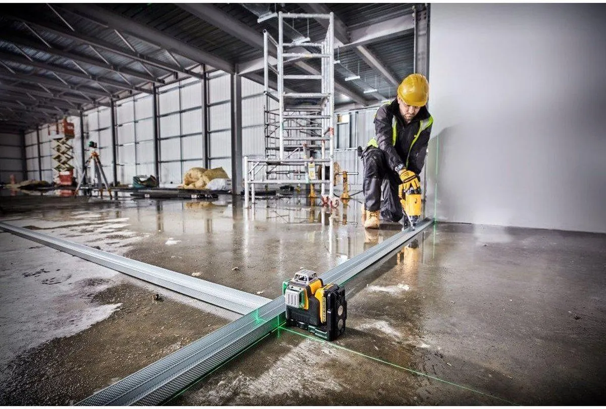 DeWalt DCE089D1GTRID Kruislijnlaser Set - 3 Lijnen 30m Groen
