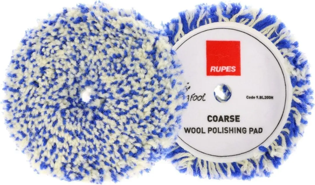 Rupes Rotary Twisted Natural Wool Pad