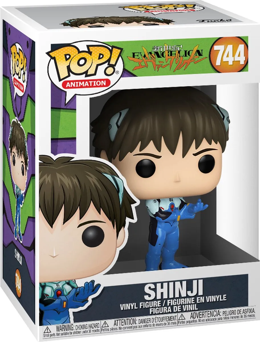 Funko Pop! Neon Genesis Evangelion Shinji Ikari - Multicolor - afbeelding 2 van 2