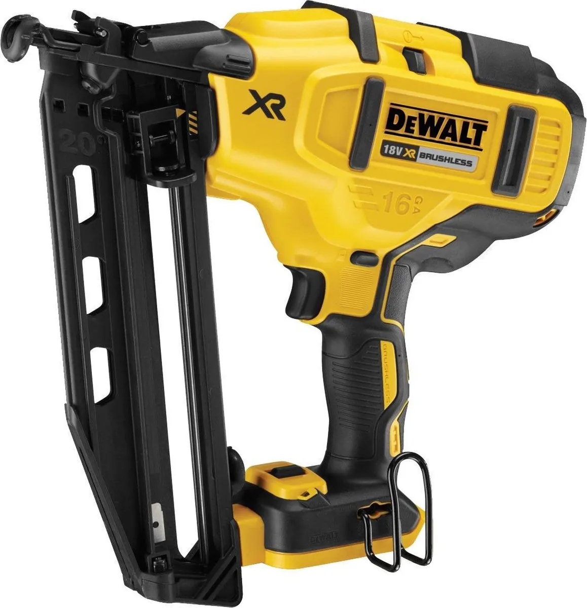 DeWalt DCN660N Accu Afwerktacker 18V - 32-63mm - Koolborstelloos