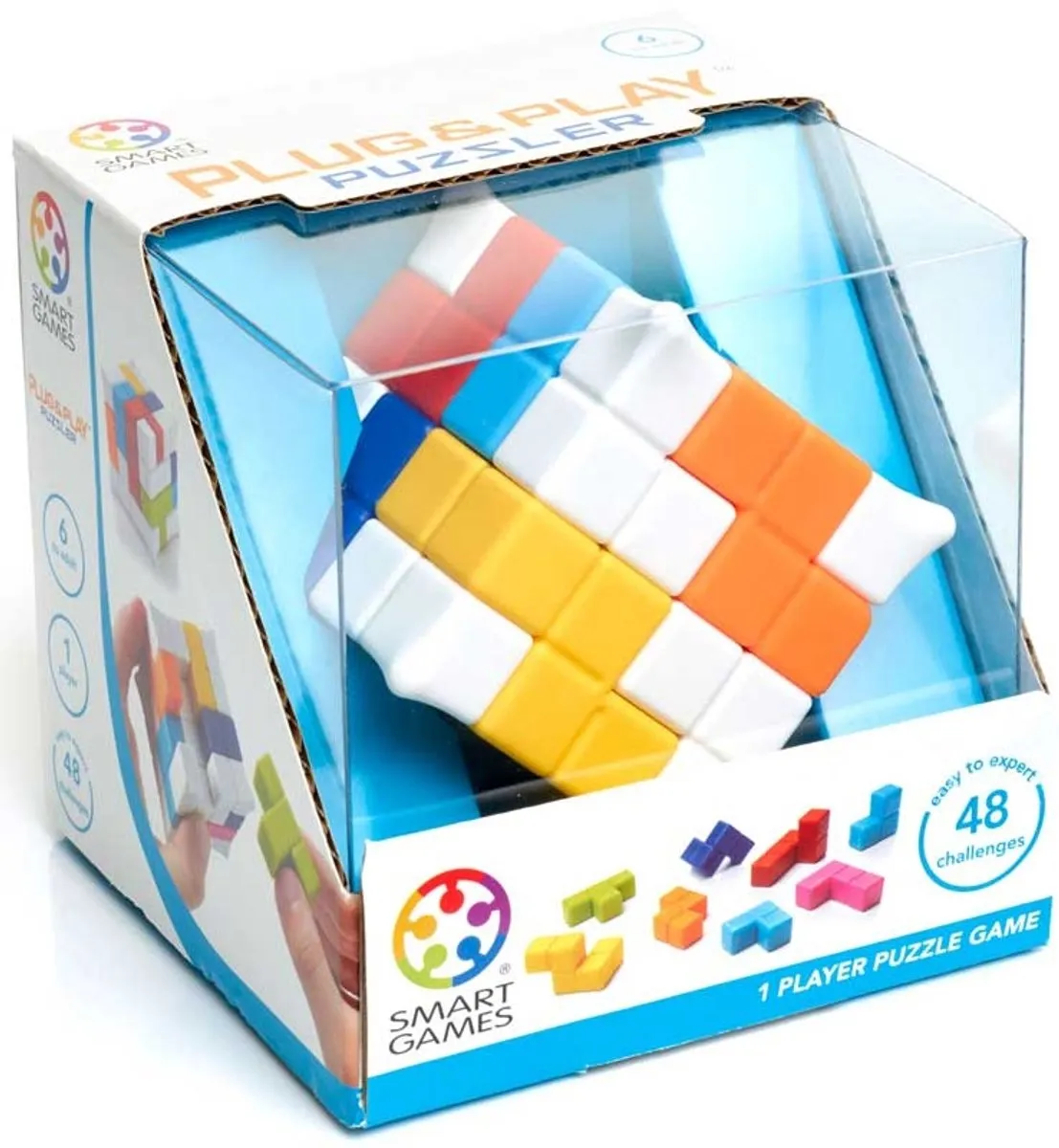 SmartGames Plug & Play Puzzler SG 502 Kubus Puzzel