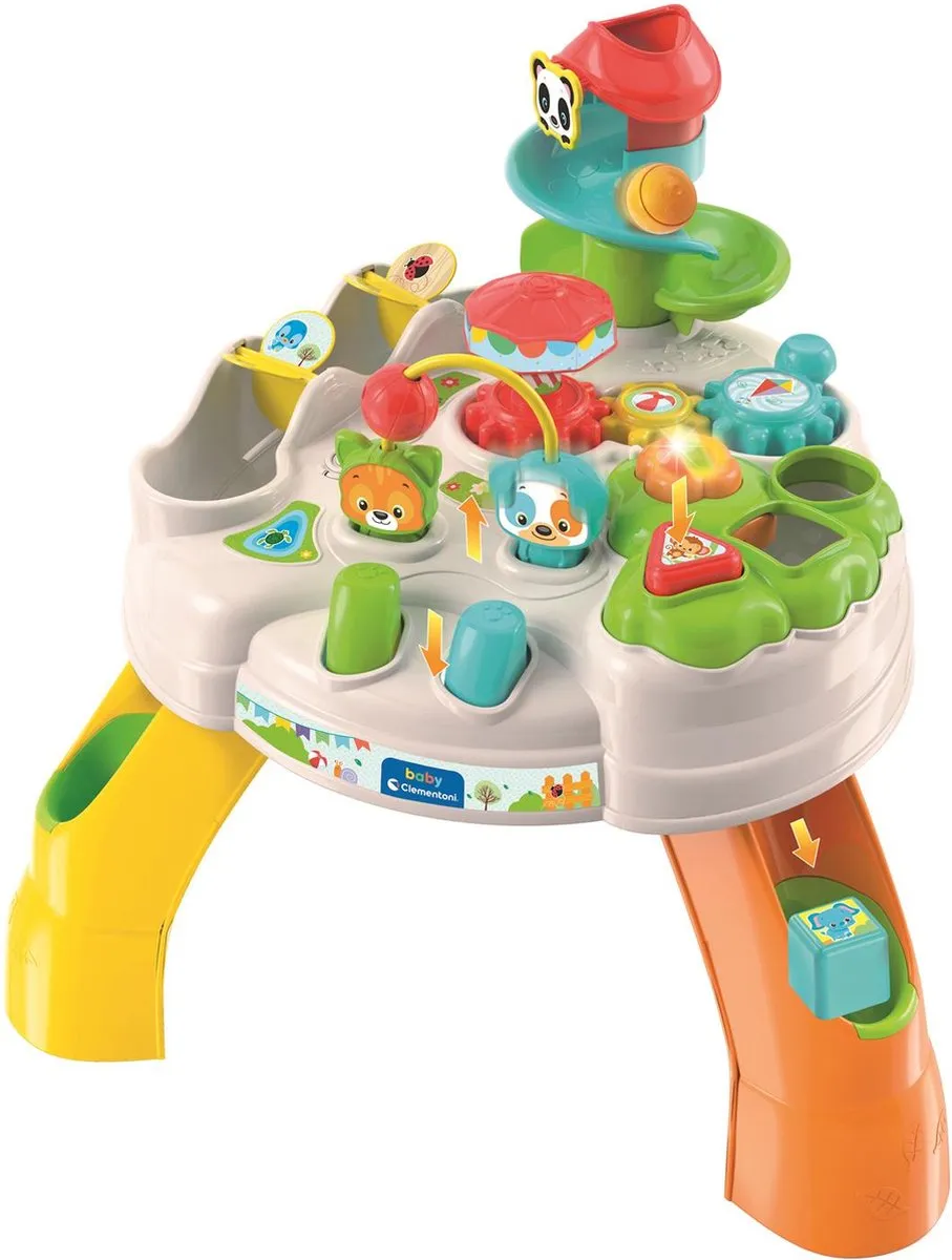 Clementoni Interactieve Activiteitentafel - 10-36 maanden - Multi Kleur