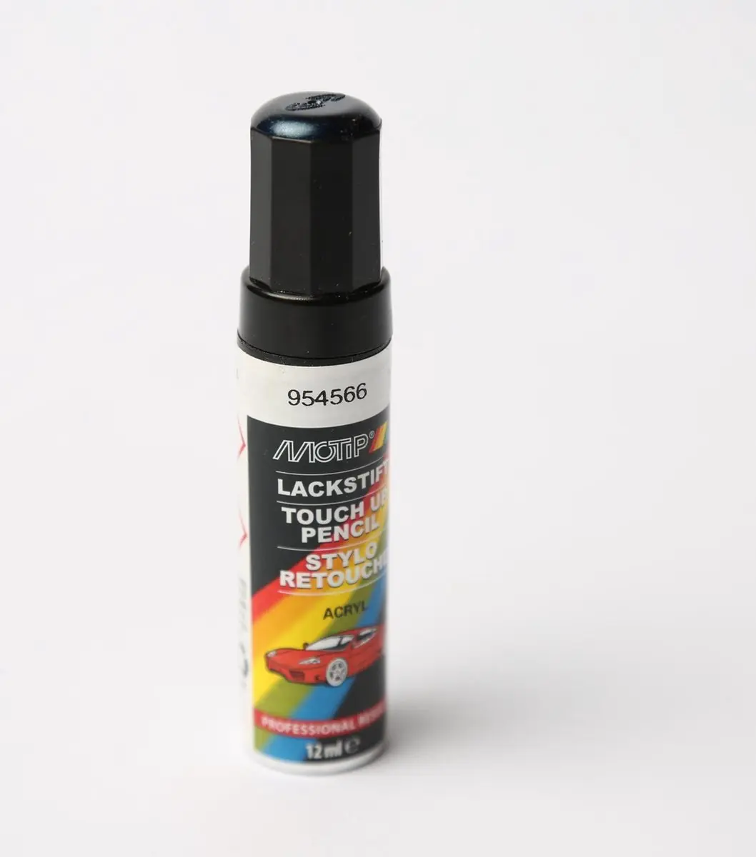 Motip Auto Lakstift Blauw Metallic 12ml