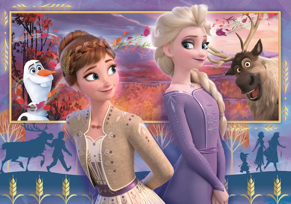 Clementoni Frozen 2 Kinderpuzzel 60 Stukjes - Multicolor