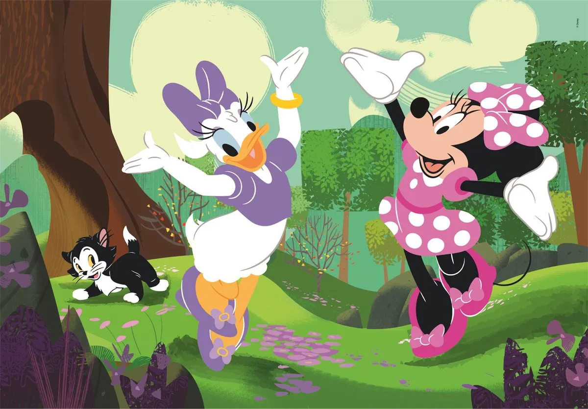 Clementoni Disney Minnie Kinderpuzzel 120 Stuks - 2x60
