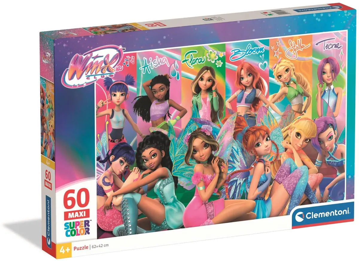 Clementoni Winx Club Puzzel 60 Stuks