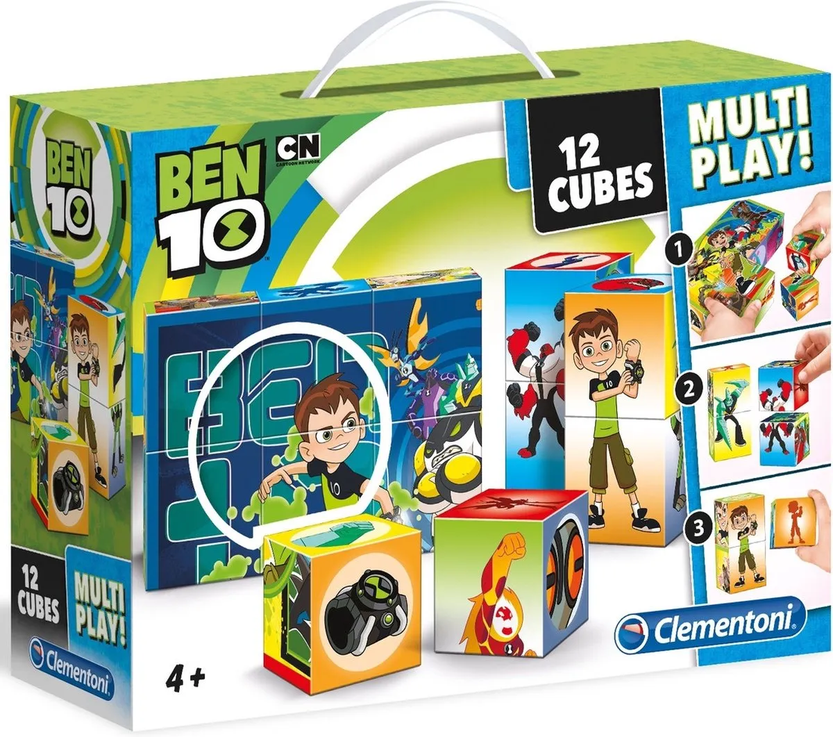 Clementoni Ben 10 Junior Blokkenpuzzel 18cm